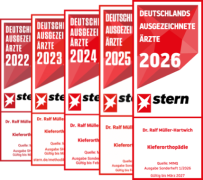 Dr. Ralf Müller-Hartwich, Stern-Siegel für „Deutschlands ausgezeichnete Ärzte“